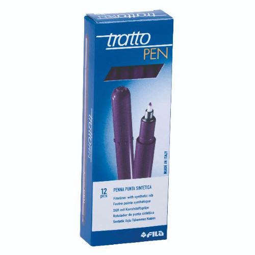 CF12 TRATTO PEN BORDEAUX